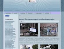 Tablet Screenshot of luinox.hu